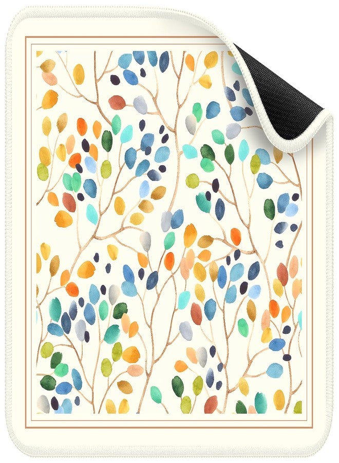 Deyimmei Mahjong Mat for Table - Non-Slip Mahjong Table Cover with Storage Pockets, Perfect Mahjong Accessories & Gifts for Women, Men, and Mahjong Enthusiasts (Floral Cascade) - Image 1